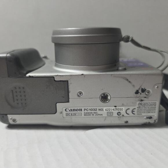 Canon PowerShot G3 4.0MP Digital Camera w Charger + SD Card UNTESTED Read As IS - Picture 4 of 9